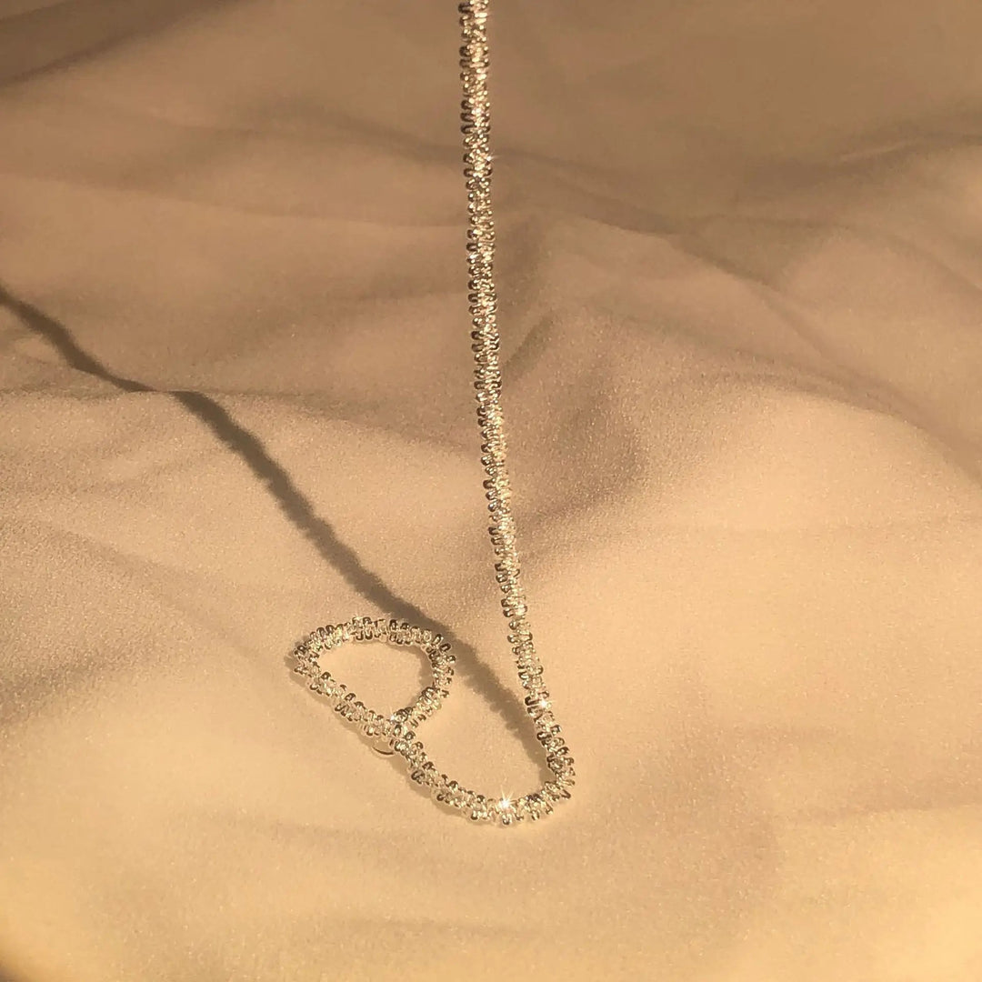 BowLift | Liquid Silver Bracelet – 925 Sterling Silver Wristband Inspired by Water