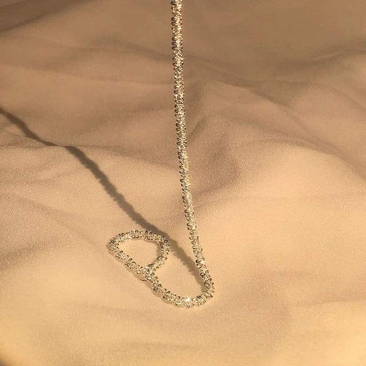 BowLift | Liquid Silver Bracelet – 925 Sterling Silver Wristband Inspired by Water