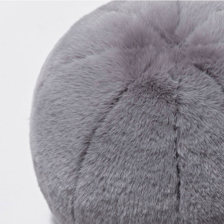 Short Fur Ball Pillow | Bowlift