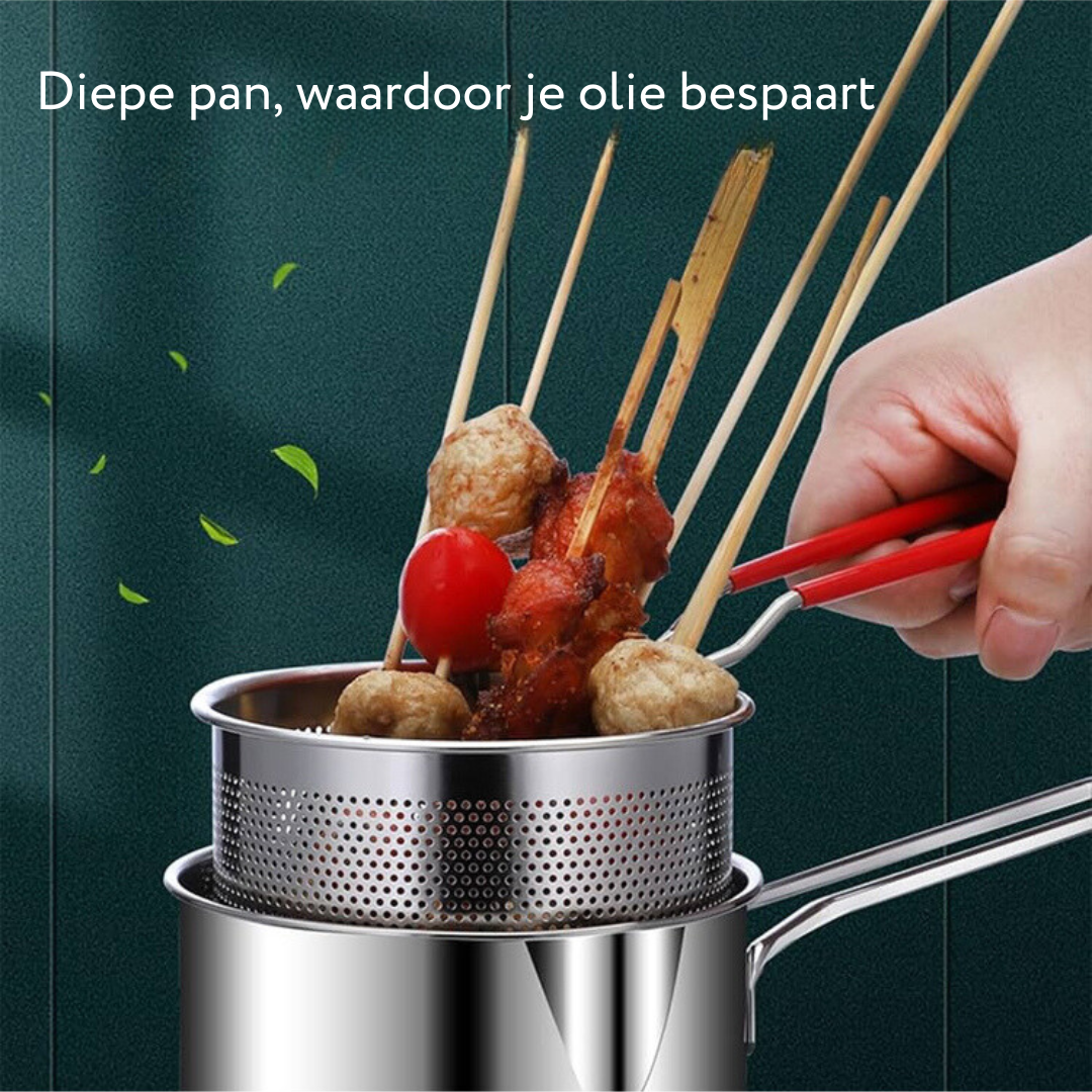 CrispMaster - Compact Fryer for Snacks Bowlift
