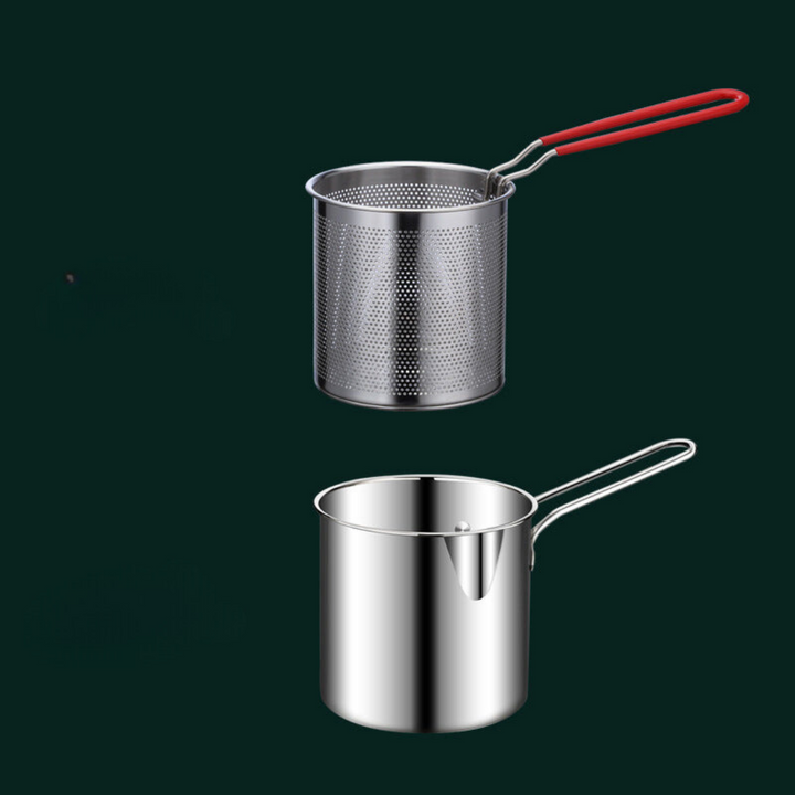 CookPro - Compact Fryer Set with Oil Saving Button Bowlift