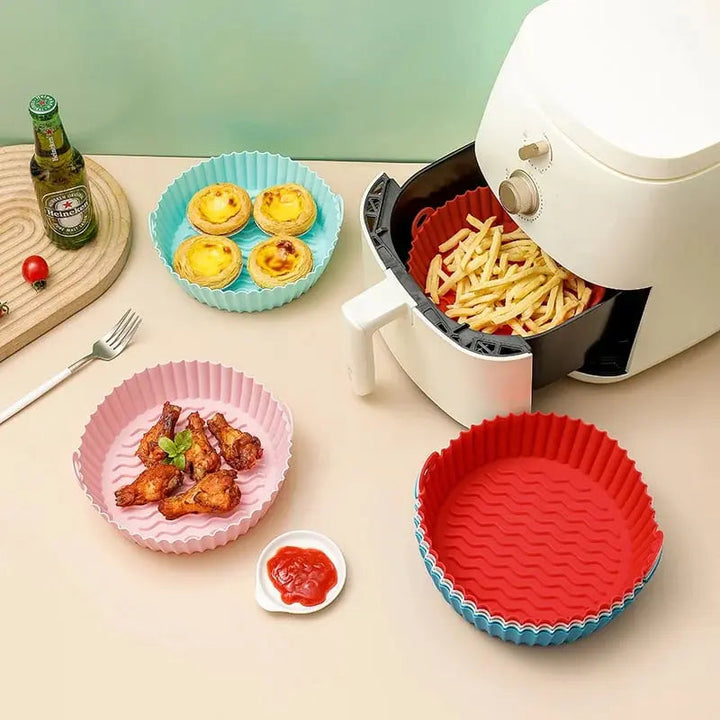 BowLift | Silicone baking insert for air fryer – Non-stick & grease-resistant