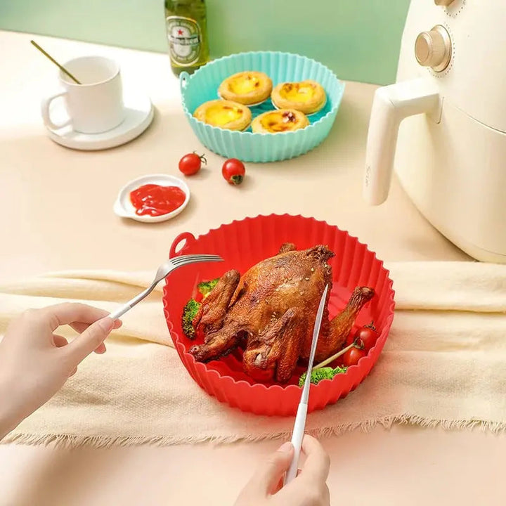 BowLift | Silicone baking insert for air fryer – Non-stick & grease-resistant