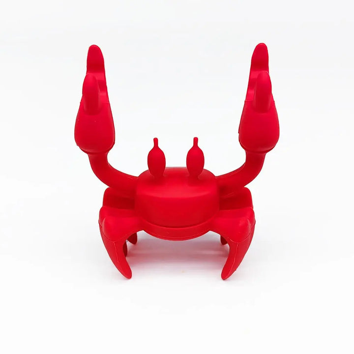 BowLift | Silicone Kitchen Utensil – Cute Crab Holder with Steam Release Function!