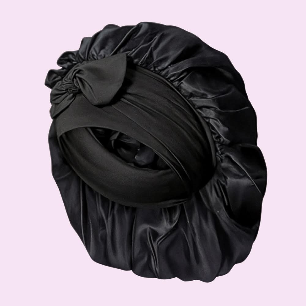 BowLift | Silk Night Cap – Hair Protection & Frizz Control