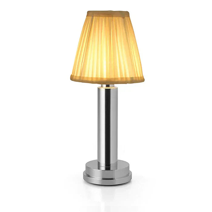 BowLift | Table Lamp with Gold Base and Fabric Shade
