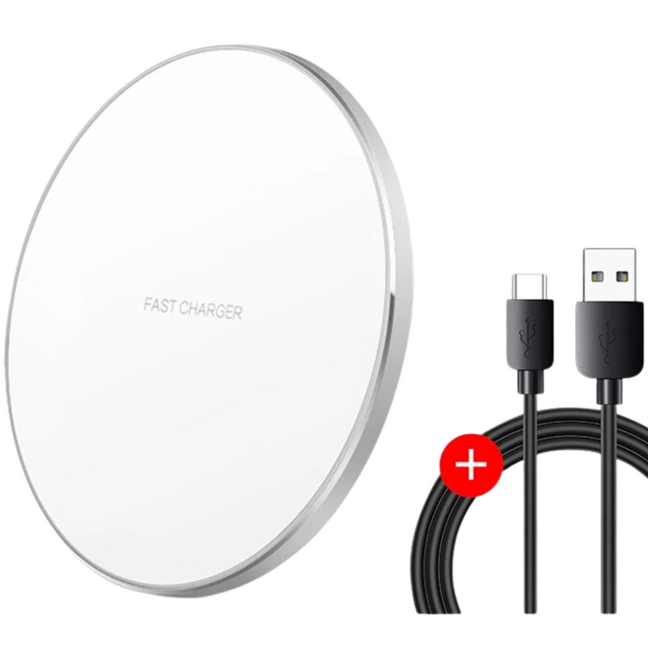 BowLift | 30W Fast Wireless Charging Pad | Premium USB-C MagSafe Charger for Apple iPhone, Samsung & Android
