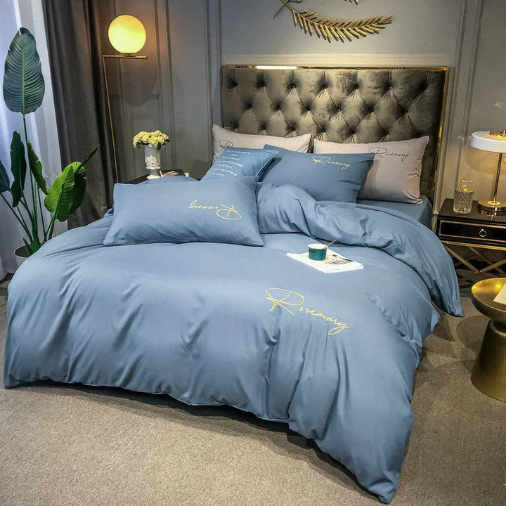 Luxury Duvet Cover with Elegant Embroidery – Soft, Breathable and High Quality | Bowlift