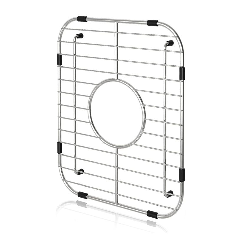 BowLift | Kitchen Sink Protector, Single Bowl Sink Bottom Grille, 304 High Quality Stainless Steel Grille Drying Rack Center Drain