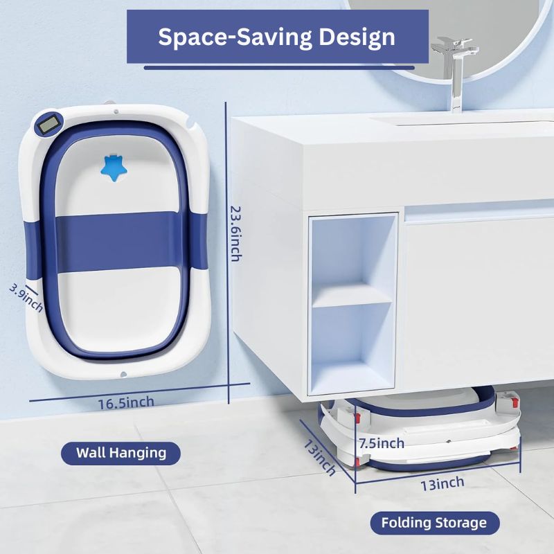 BowLift | Baby Bath Tub with Thermometer