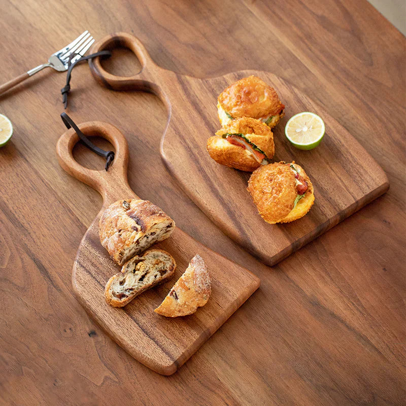 BowLift | Wooden Cutting Boards Made of Walnut Ideal for Slicing and Serving