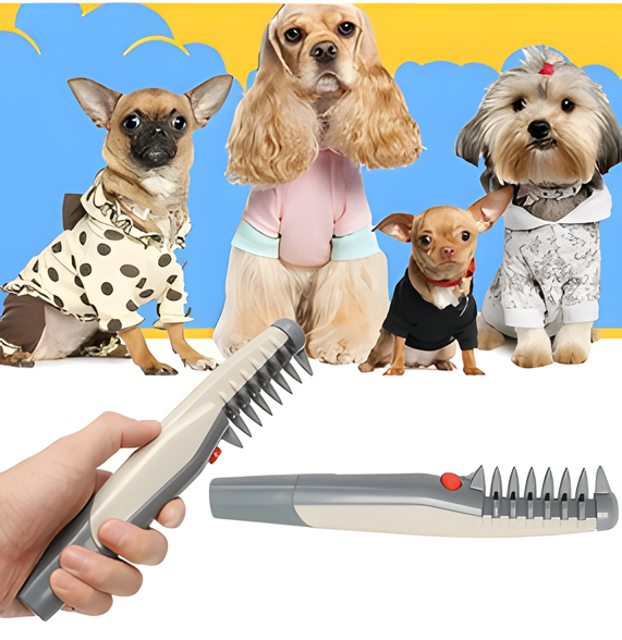 BowLift | Tangle-Free Pet Grooming Brush – Gentle & Effective Detangler for Cats & Dogs