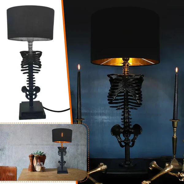 BoneLight - Mysterious Skeleton Table Lamp Bowlift
