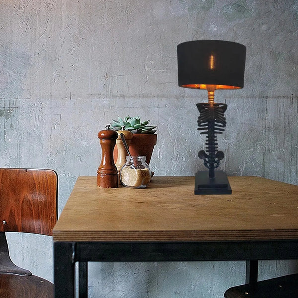 BoneLight - Mysterious Skeleton Table Lamp Bowlift