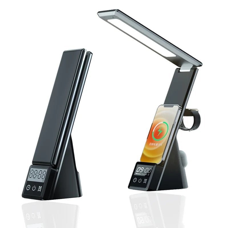 BowLift | MultiLite Hub - 5-in-1 - Lamp - Wireless charger - Practical alarm clock