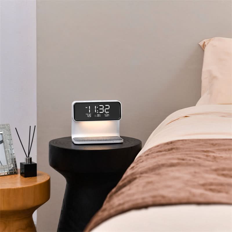 BowLift | Clear LCD Alarm Clock with Dimming Function