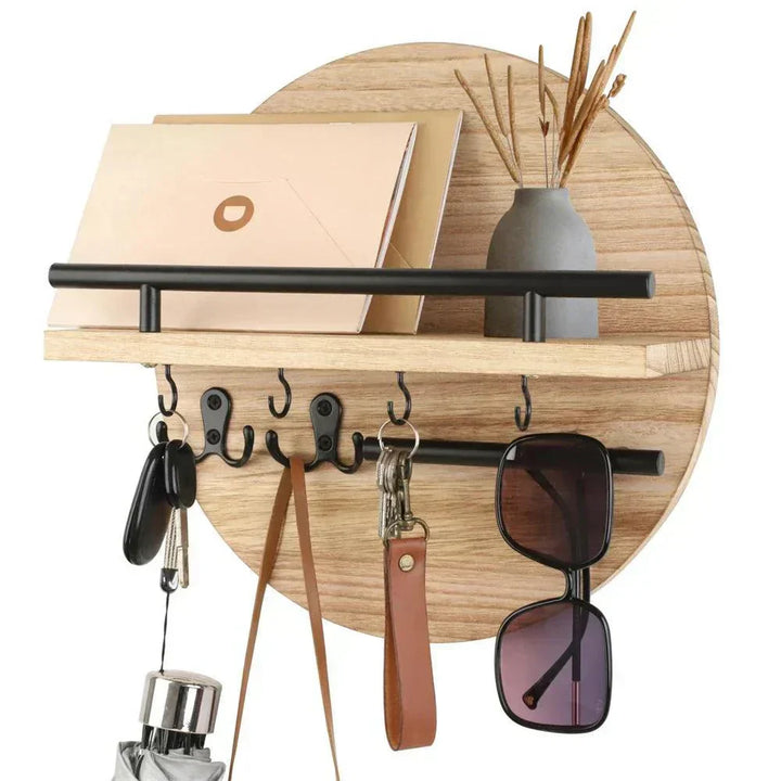 BowLift | EcoKey Wooden Wall Key Holder – Sustainable Design & Minimalist Home Organisation