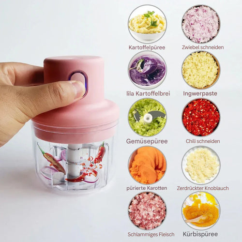 BowLift | Wireless Food Chopper – Compact Mini Chopper for Spices and Vegetables