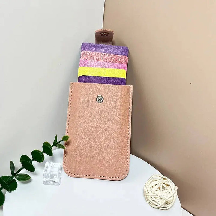 BowLift | Slim Wallet made of PU leather – Secure & Compact