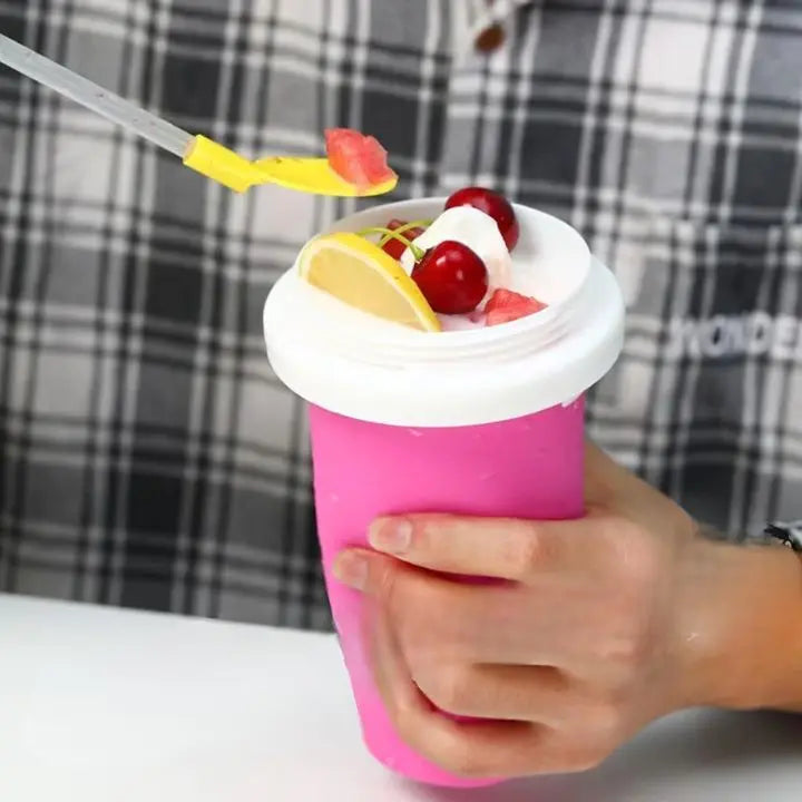BowLift | Slushy Cup to Squeeze – For Ice Drinks in Minutes