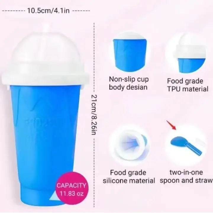 BowLift | Slushy Cup to Squeeze – For Ice Drinks in Minutes