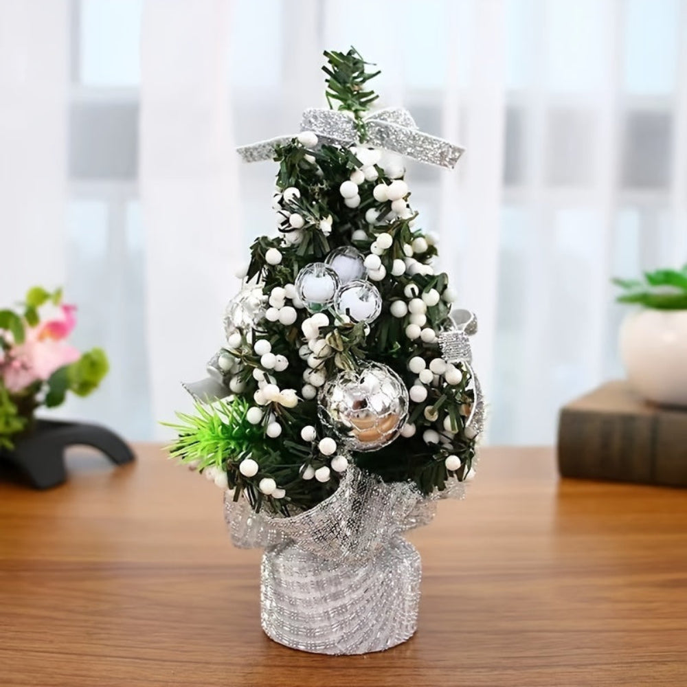 BowLift | Small Christmas Tree Tabletop Holiday Decoration Set Trio