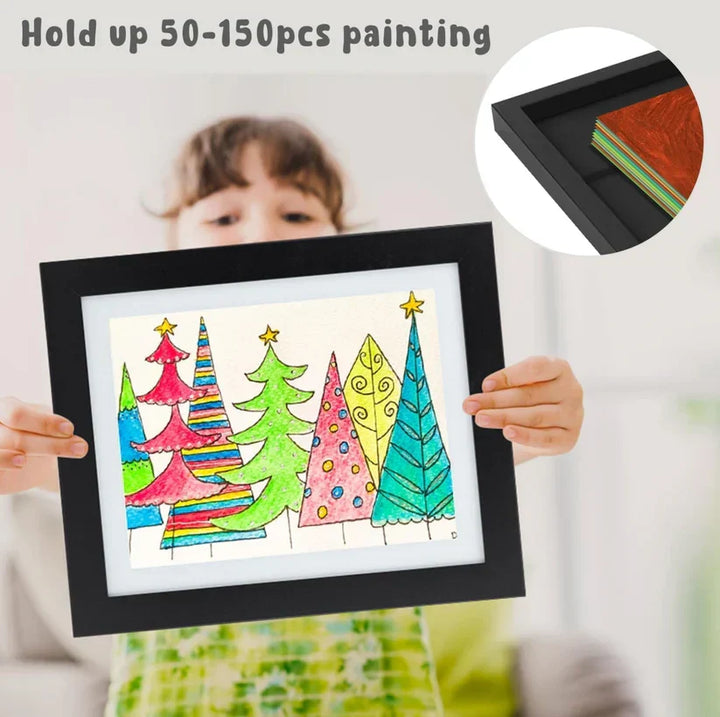 BowLift | ArtNest Magnetic Frame | Creative display solution for children's artwork