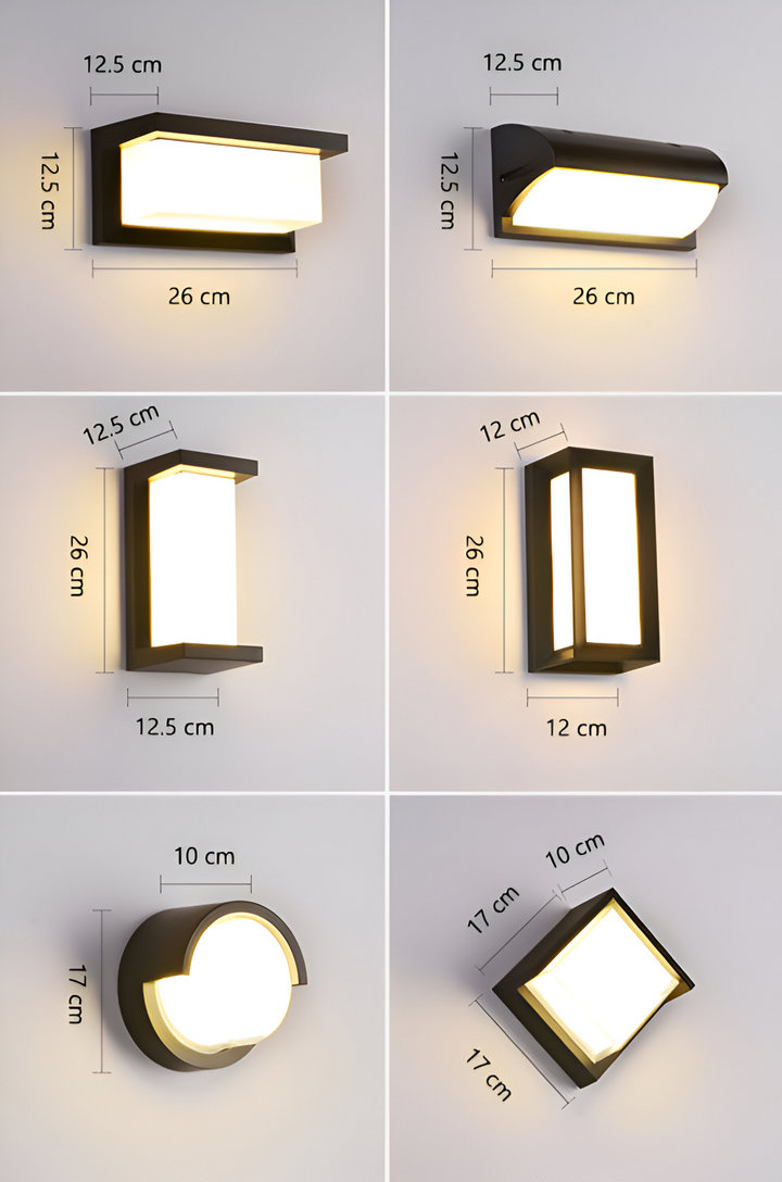 Smart Outdoor Wall Lamp with Motion Sensor – LED Lighting for Security and Atmosphere | Bowlift