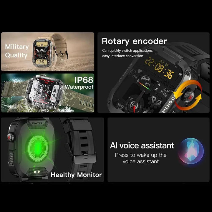 BowLift | BlazeX Pro™ - The strongest smartwatch on the market! Suitable for IOS & Android!