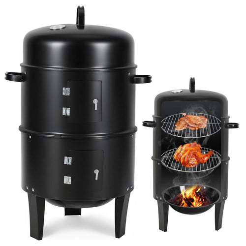3 in 1 Smoker Smoking Oven 2 Levels | Bowlift