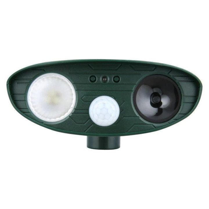 BowLift | Solar Powered Ultrasonic Rabbit Repeller with Flashing Light – Effective Pest Control for Gardens and Yards