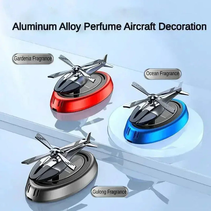 Car Air Freshener Perfume Helicopter Decoration Interior Decoration Car Rotating Aromatherapy Perfume Diffuser Bowlift