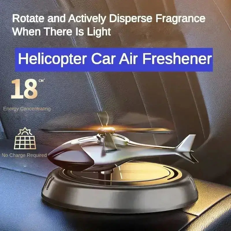 Car Air Freshener Perfume Helicopter Decoration Interior Decoration Car Rotating Aromatherapy Perfume Diffuser Bowlift