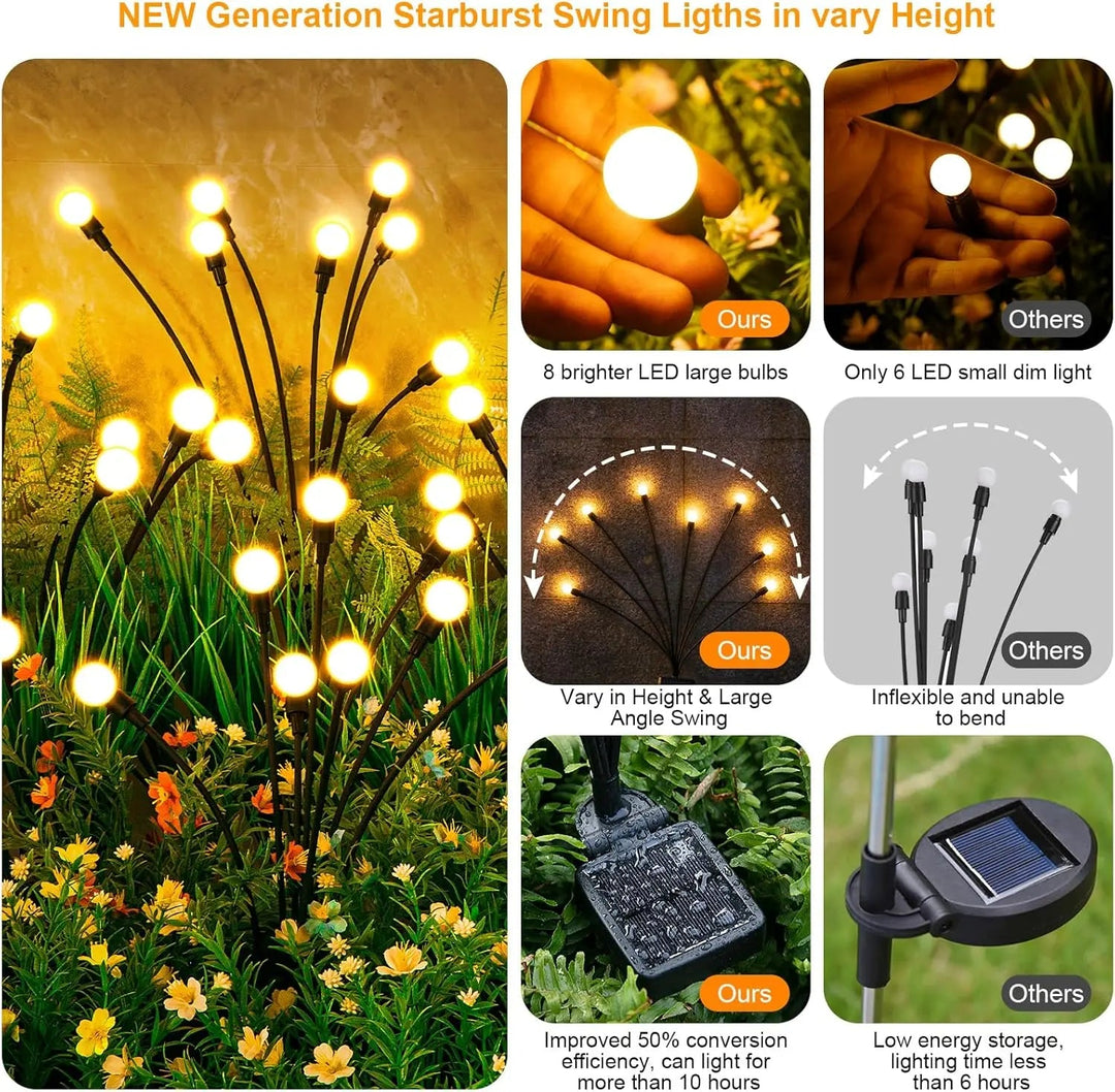 BowLift | Solar Garden Lights – Gentle, Swinging Light for Magical Nights