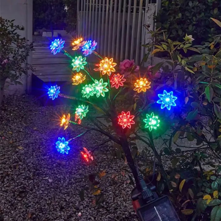 BowLift | Solar Cherry Blossom Lights | Waterproof LED Decor for Outdoors