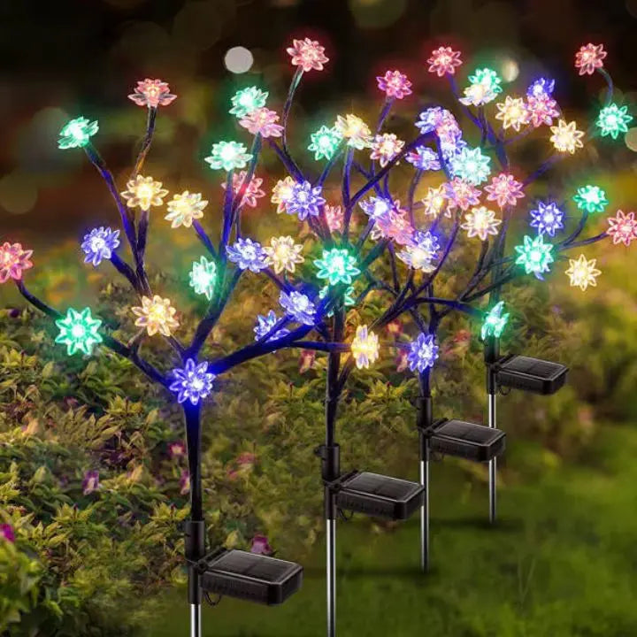 BowLift | Solar Cherry Blossom Lights | Waterproof LED Decor for Outdoors