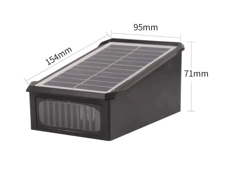 BowLift | RGB Solar Wall Light – Four-Sided Ambient Lighting