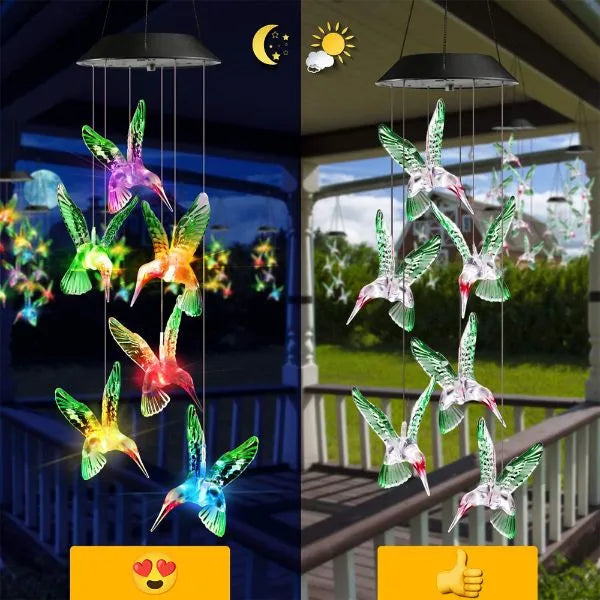 BowLift | Solar Birds - Solar-powered garden lights