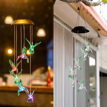 BowLift | Solar Birds - Solar-powered garden lights