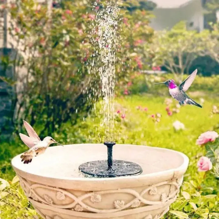 BowLift | Solar garden fountain with soothing splashing – For birds & soul