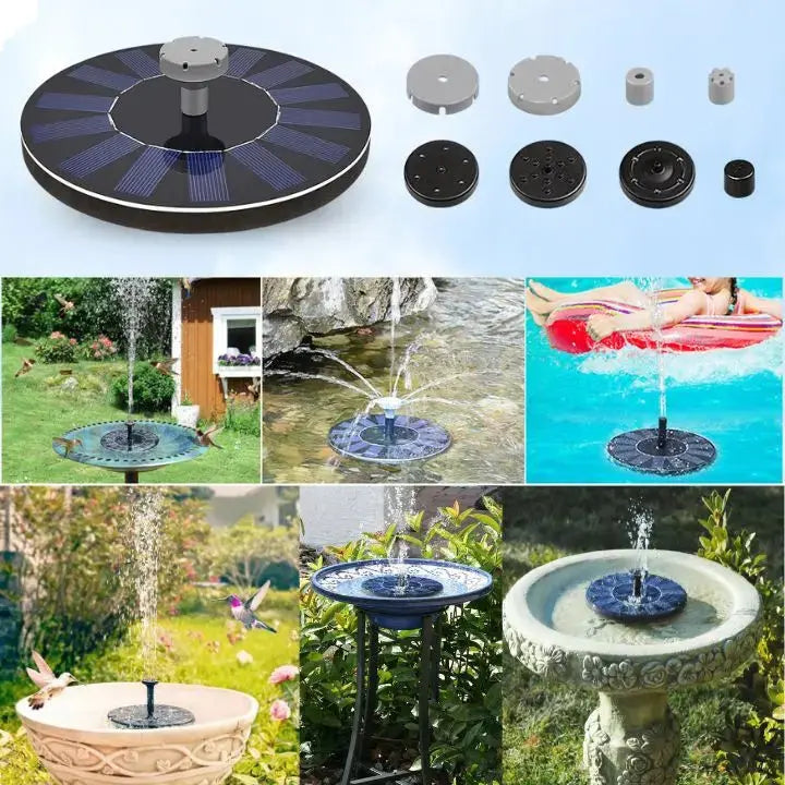 BowLift | Solar garden fountain with soothing splashing – For birds & soul