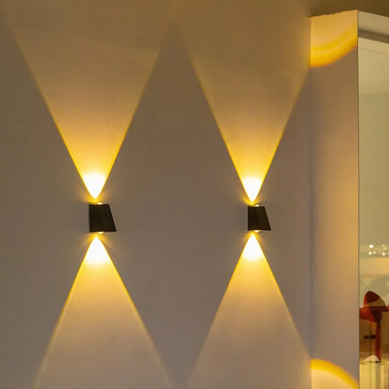 NovaLicht Solar Wall Lamp with Automatic LED Outdoor Lighting | Bowlift