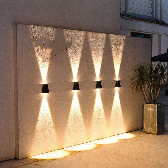 NovaLicht Solar Wall Lamp with Automatic LED Outdoor Lighting | Bowlift