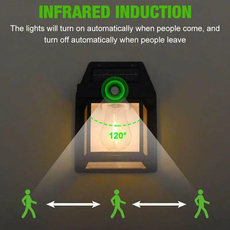 BowLift | Solar Wall Light – Weatherproof Outdoor Lighting with Sensor