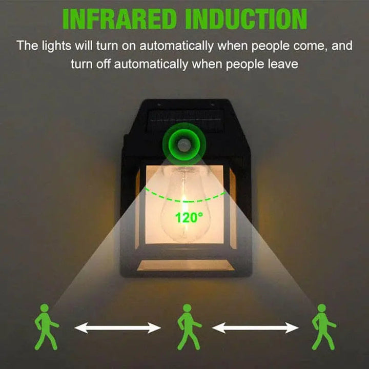 BowLift | Solar Wall Light – Weatherproof Outdoor Lighting with Sensor