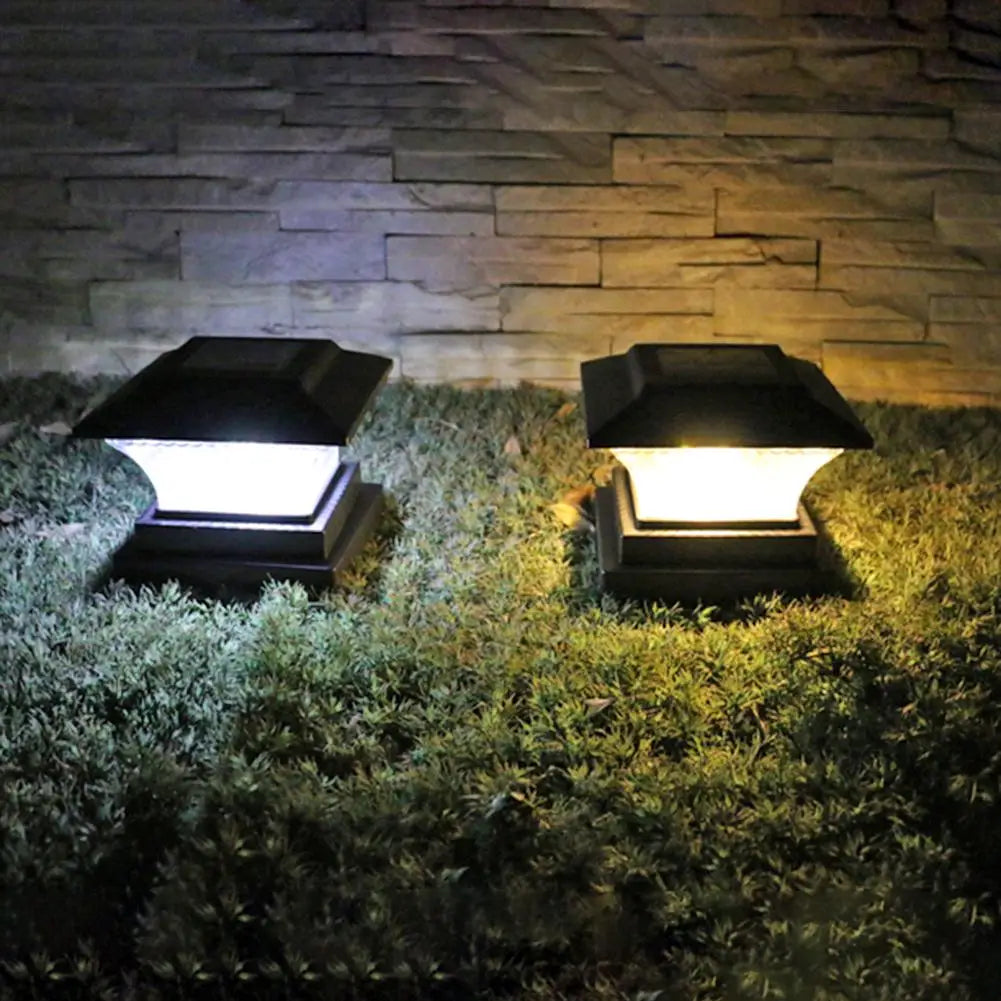 Solar LED Outdoor Lamp - LumiPillar, Energy-Efficient Lighting for Garden, Driveway or Terrace | Bowlift
