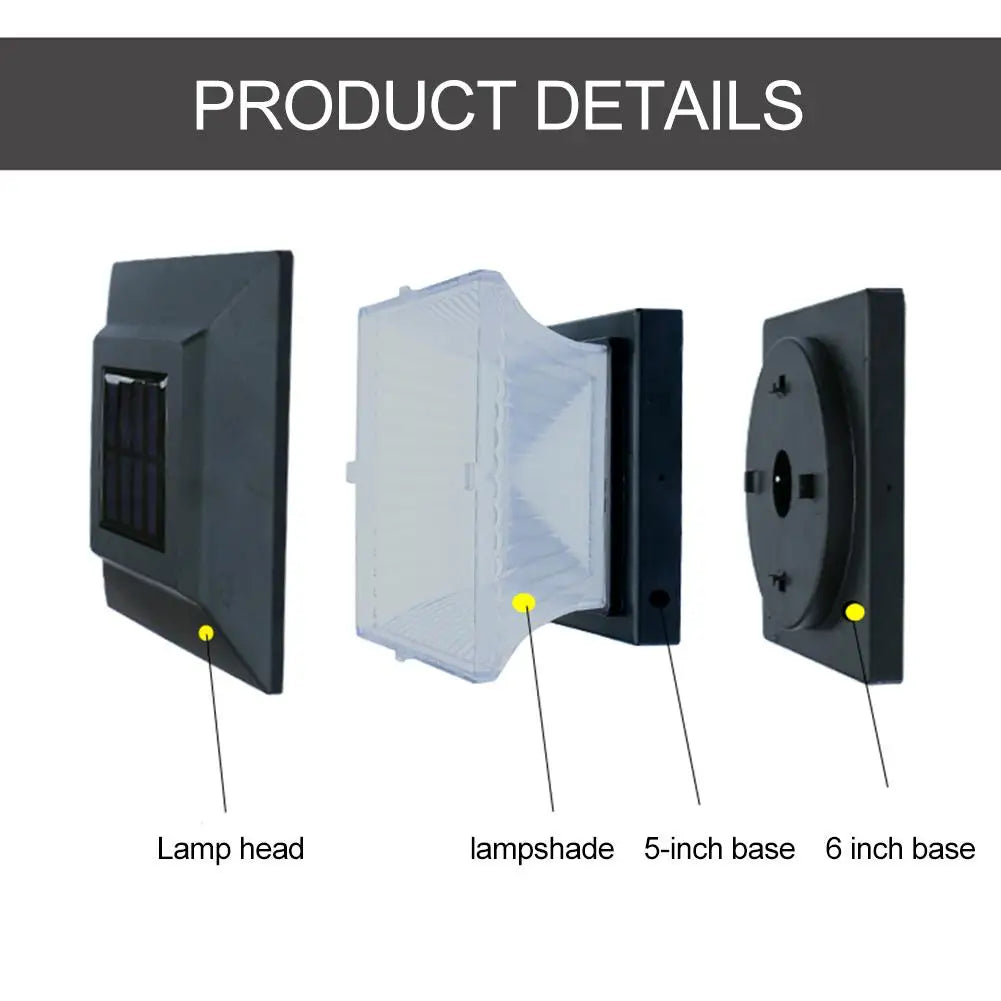 Solar LED Outdoor Lamp - LumiPillar, Energy-Efficient Lighting for Garden, Driveway or Terrace | Bowlift