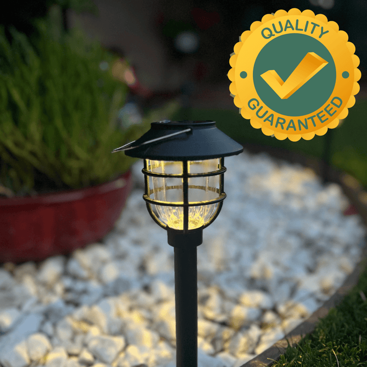 BowLift | Solar-powered LED Garden Path Lights for Safe & Decorative Outdoor Lighting (Set of 2)