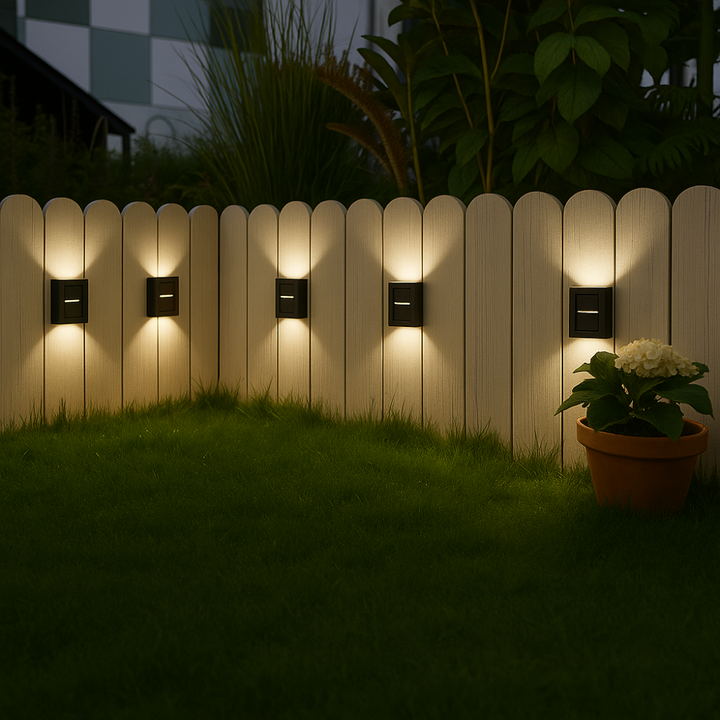 BowLift | SolarGlow Luxe Solar Wall Lamps – Wireless, Stylish & Ready For Sultry Evenings