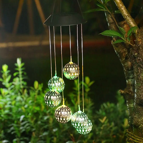 BowLift | Solar Wind Chime for Elegance and Sustainability in the Garden